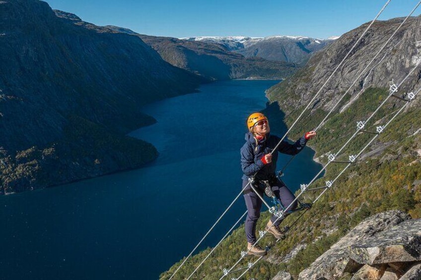 Trolltunga Sky Ladder Via Ferrata 2