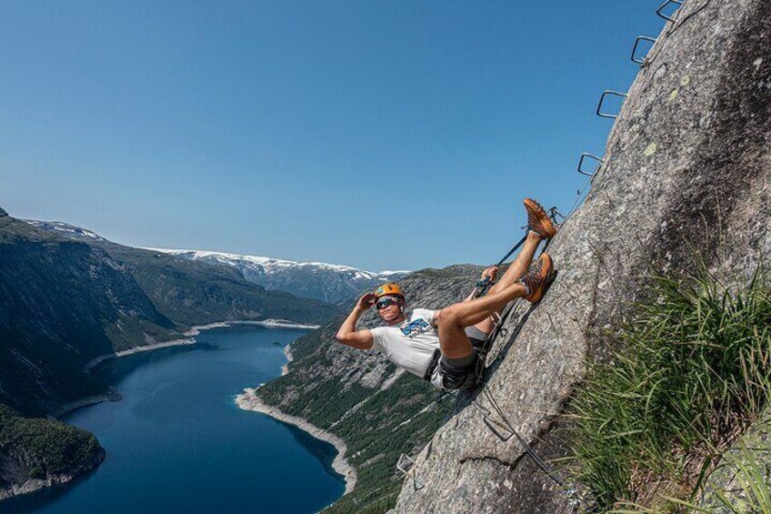 Trolltunga Sky Ladder Via Ferrata 4