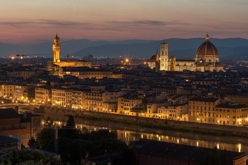 Golf Cart Florence Night Tour in a Flash 2