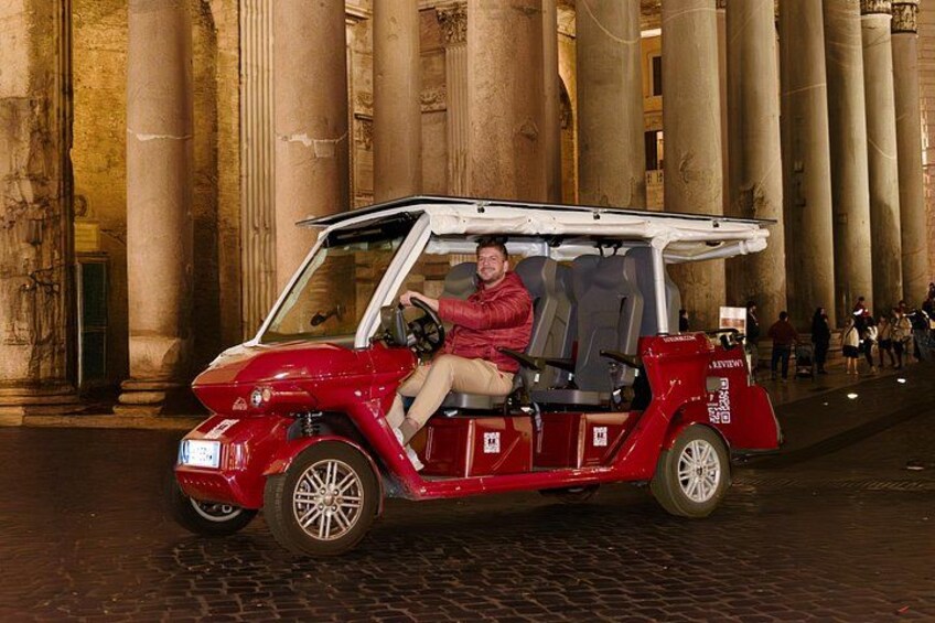 Golf Cart Florence Night Tour in a Flash 1
