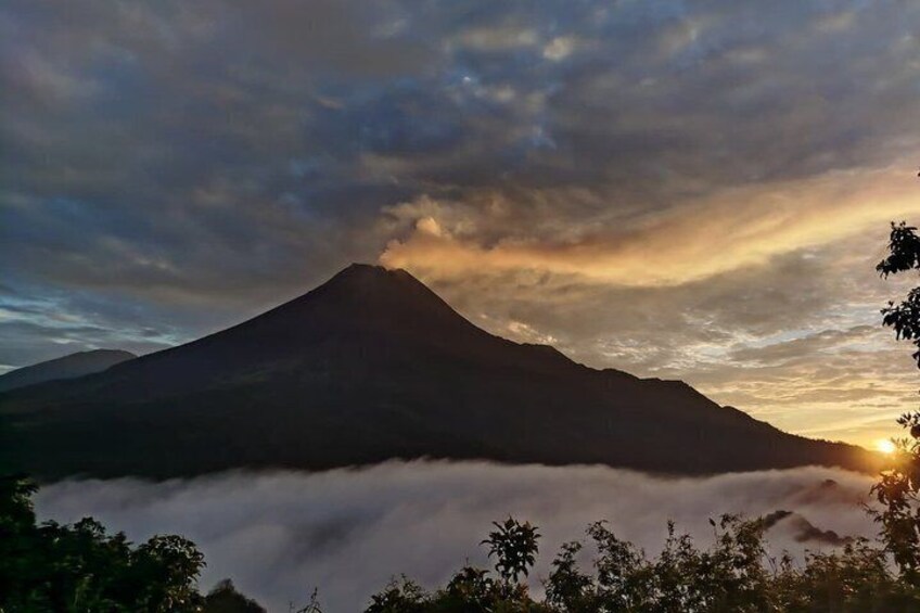 Merapi Sunrise Jomblang and Pindul Cave tour in Yogyakarta 2