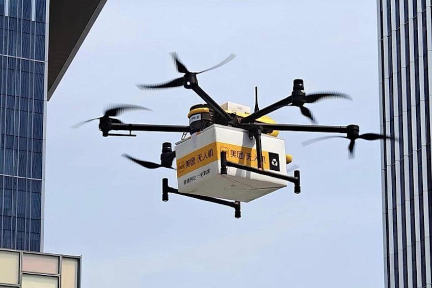 Shenzhen TechTour SelfDriving with 3D Printing and Drone Delivery 1