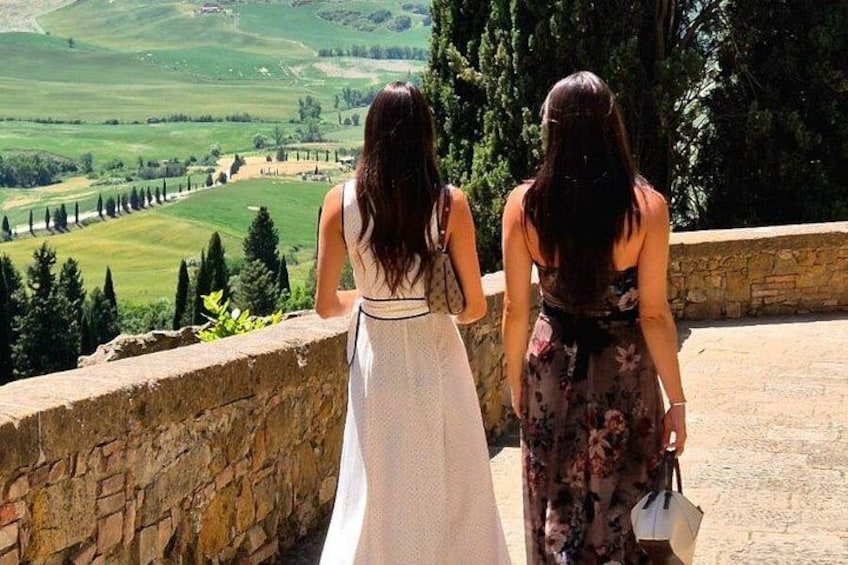 From Rome Val D'Orcia wine experience and Tuscan Landscapes 1