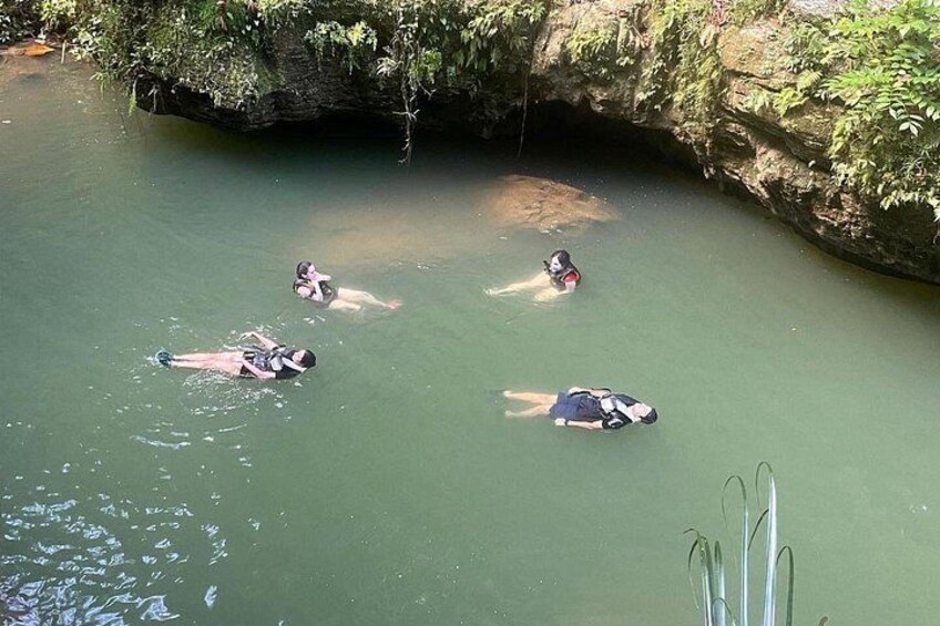 Private Charco Azul Cave & Waterfall Adventure 3