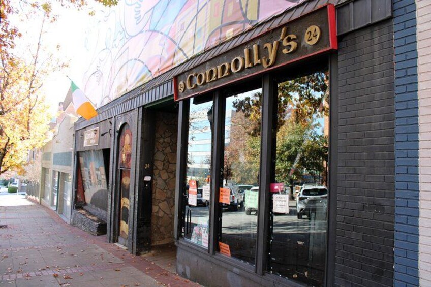 Connolly's Irish Pub is not only a bit of history, but a major entertainment spot for the area. If you would like to hear about things to do on the tour as well as history, let us know. 4