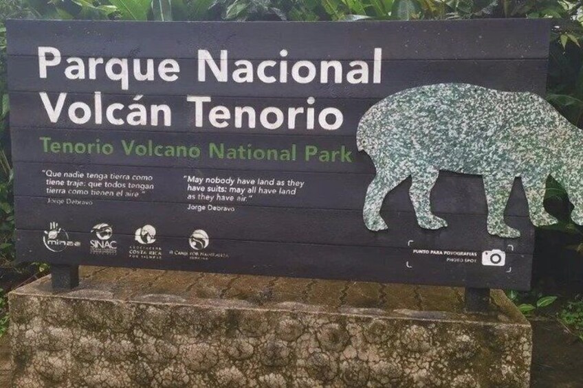 Ticket to Tenorio Volcano National Park 2