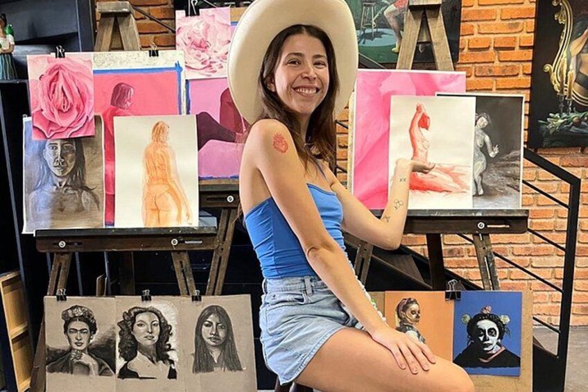 4 Day Discover San Miguel Art Class 1