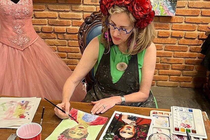 4 Day Discover San Miguel Art Class 5