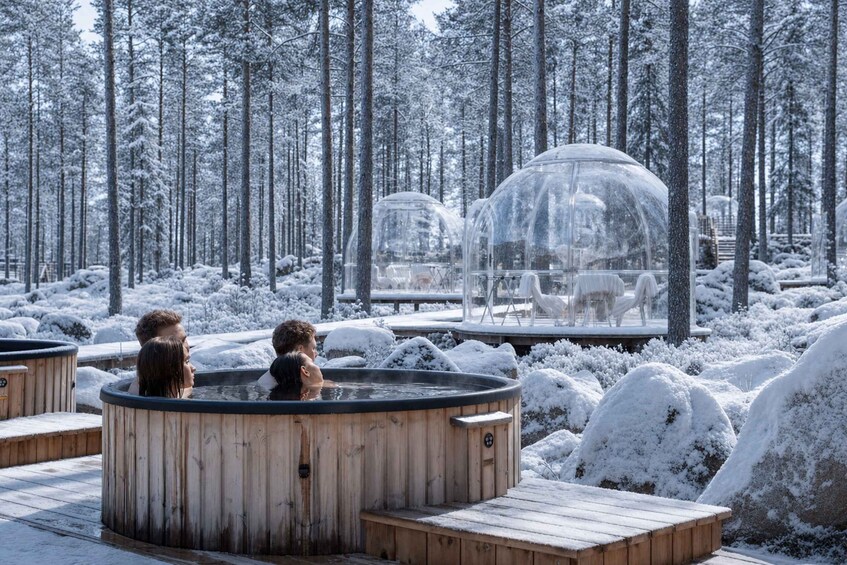 Invisible Forest Spa: sauna, outdoor hot lagoon pool & lunch 1