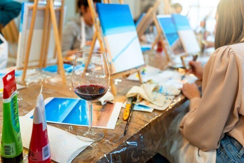 Paint Night and Cocktails at Trendy Venues Across Sacramento 3