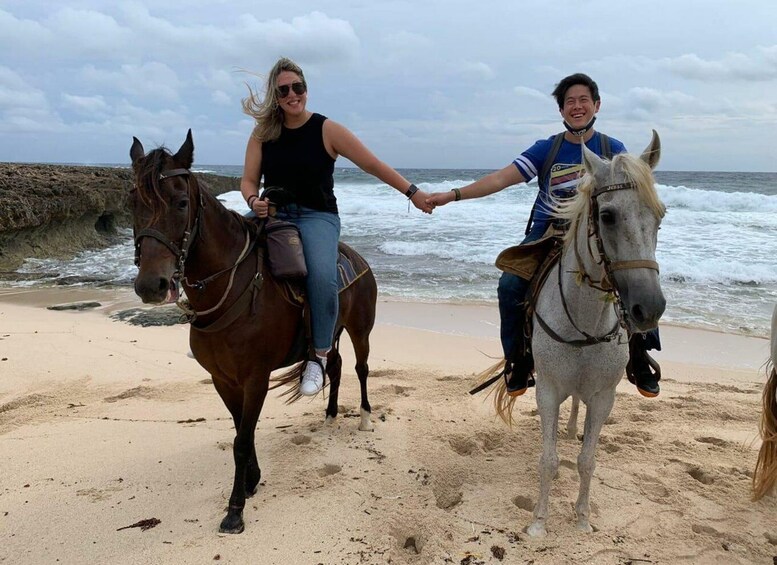 Picture 15 for Activity Aruba: 1.5-Hour Horseback Riding Tour to Urirama Cove Beach 2