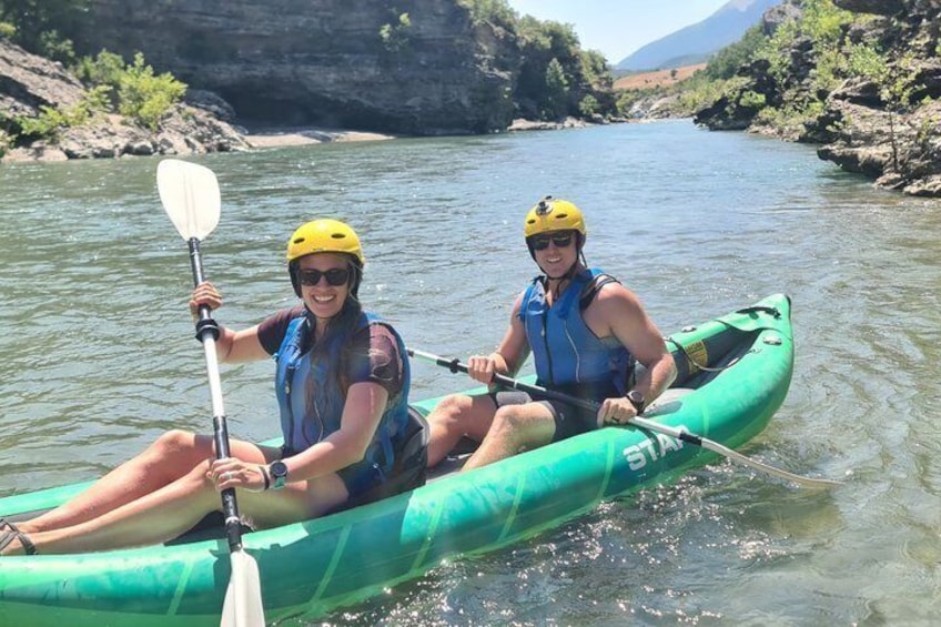 Kayaking Albania - Vjosa River Tour in Përmet 5