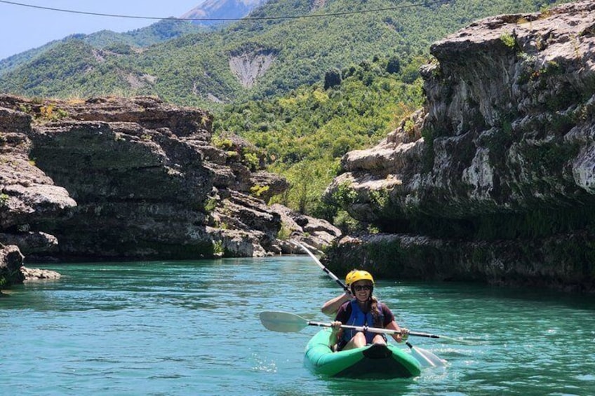 Kayaking Albania - Vjosa River Tour in Përmet 2