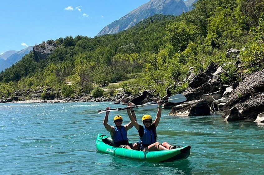 Kayaking Albania - Vjosa River Tour in Përmet 1