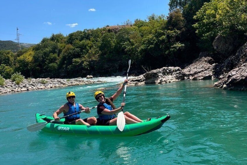 Kayaking Albania - Vjosa River Tour in Përmet 3