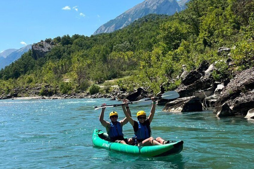 Kayaking Albania - Vjosa River Tour in Përmet 1