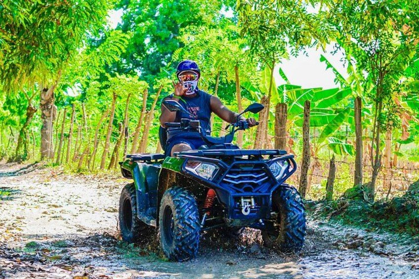 Half-Day 4x4 ATV Adventure: Macao Beach, cenote & Local Flavors 2