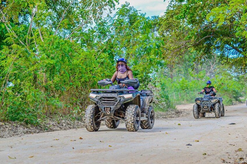 Half-Day 4x4 ATV Adventure: Macao Beach, cenote & Local Flavors 5