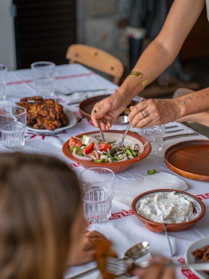 Picture 2 for Activity Rhodes: Traditional Cooking Experience with Meal & Wine 3