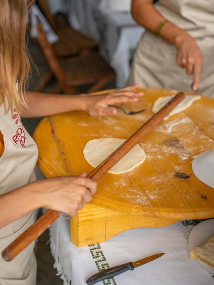 Picture 7 for Activity Rhodes: Traditional Cooking Experience with Meal & Wine 5