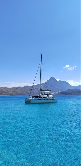 Picture 4 for Activity Balos Beach Catamaran Sunset Cruise with Open Bar 4