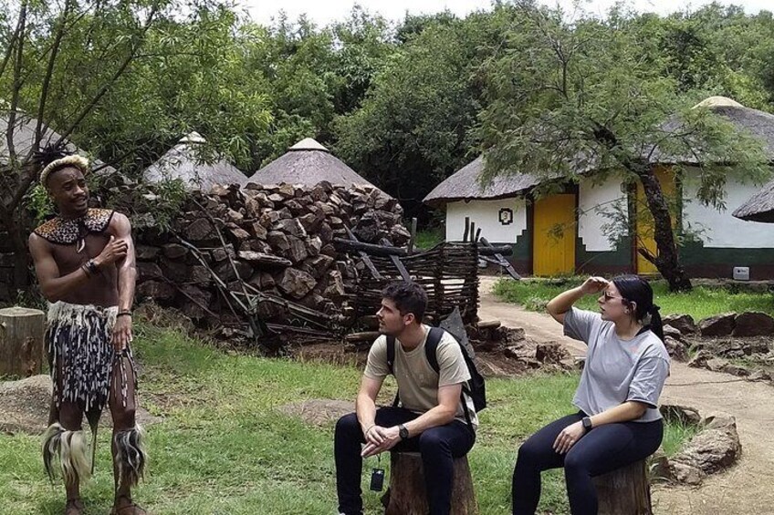 half day Lesedi cultural tour exprience from R1350-00 pp minimum of 2 people 3