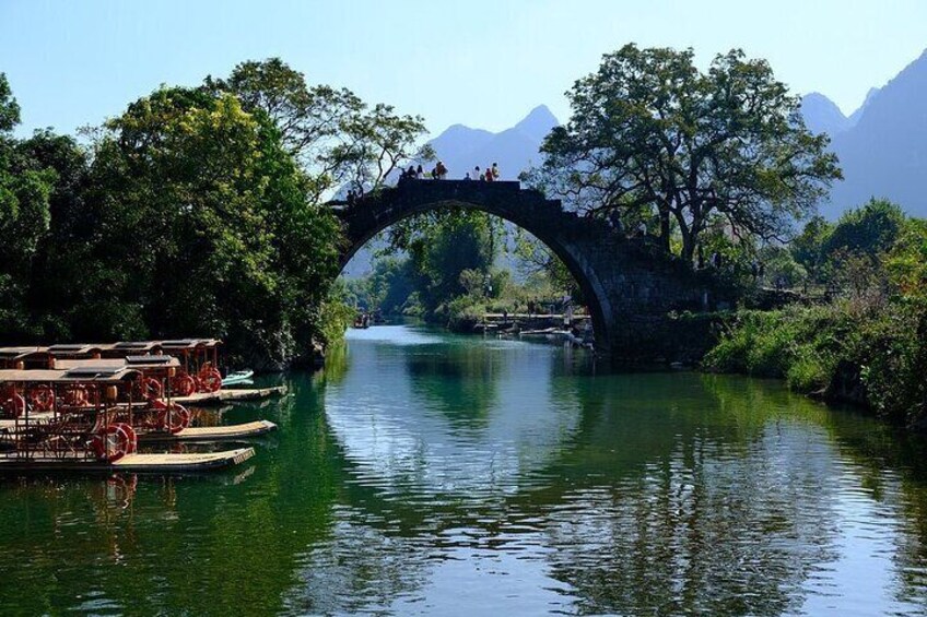 Private day tour to Yangshuo Ruyi peak and Fuli ancient bridge 4
