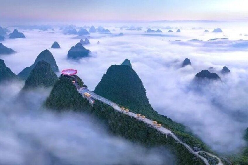 Private day tour to Yangshuo Ruyi peak and Fuli ancient bridge 5