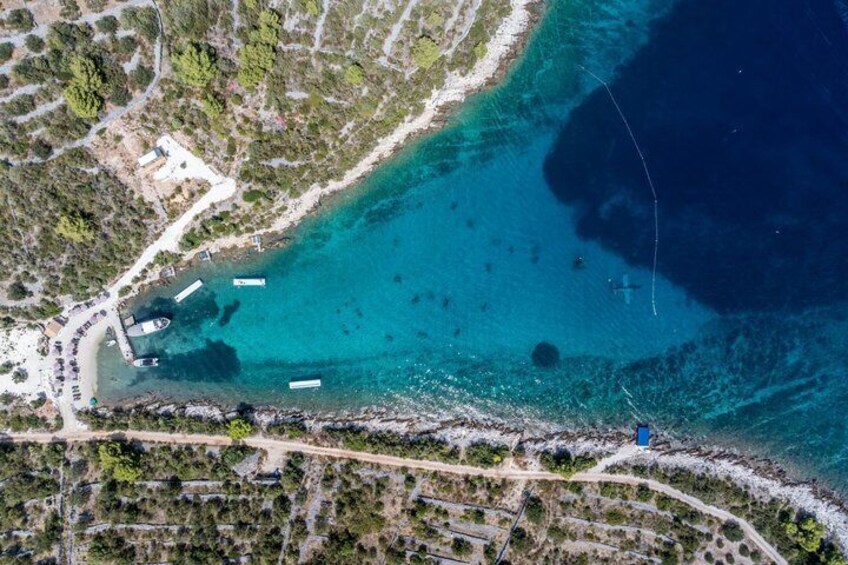 Blue Lagoon, Trogir & Underwater Museum Half Day Tour from Split 4