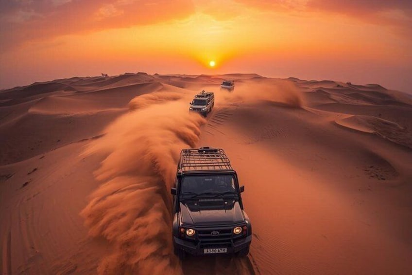 VIP Desert Safari Camel 30 Minutes Quad Bike BBQ Dinner Live Show 5