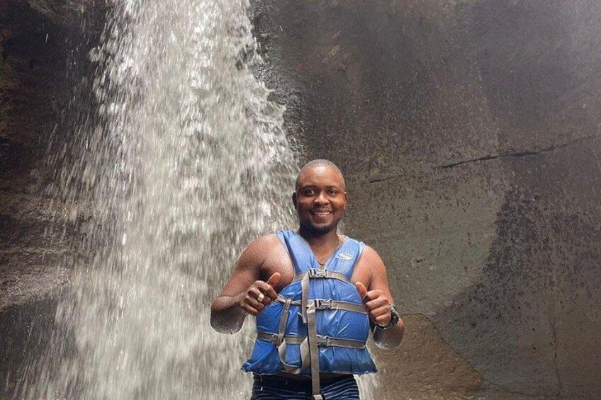 Roseau, Dominica: Rainforest Adventure sport,Waterfall swim 2