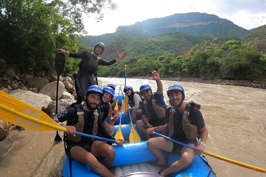 Rafting in Chicamocha Canyon 2