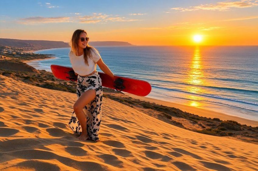Agadir Desert Sunset Tour: Ocean Sandboarding & Moroccan BBQ 4