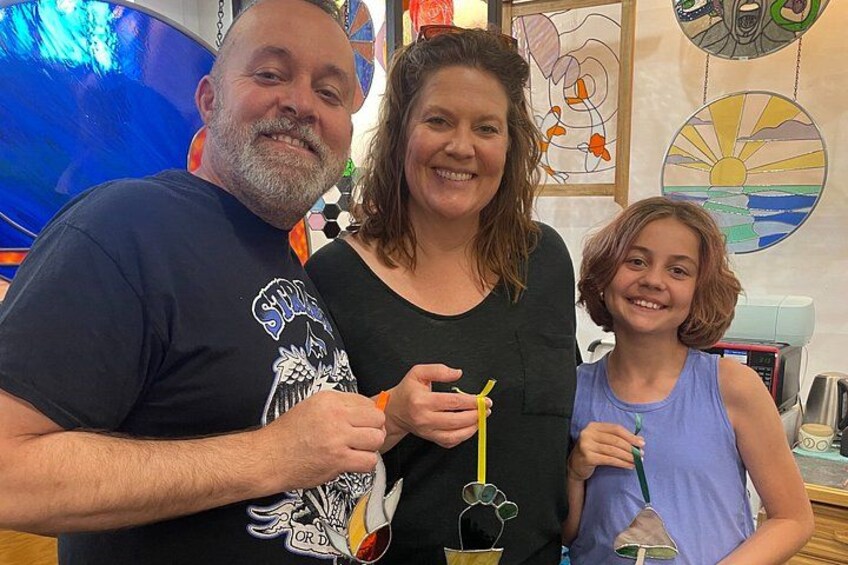 Stained Glass Class - Hidden Santa Fe Gem 3
