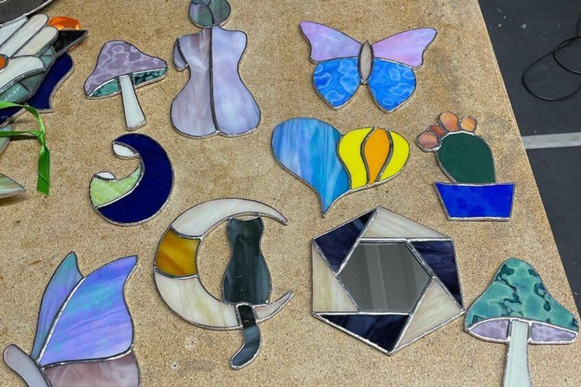 Stained Glass Class - Hidden Santa Fe Gem 2