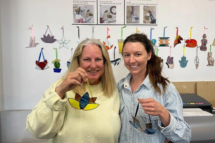 Stained Glass Class - Hidden Santa Fe Gem 2