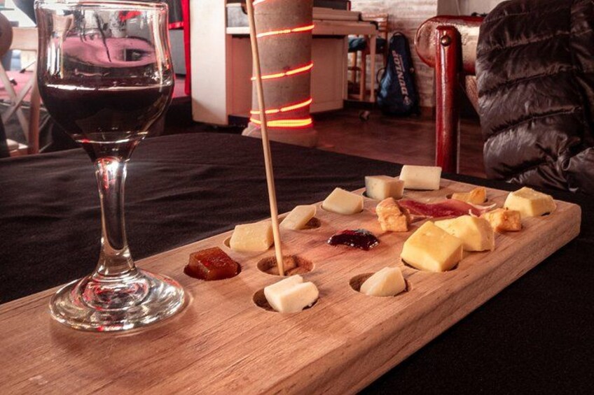 Wine and cheese tasting 2