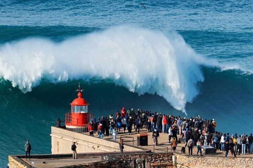 From Lisbon : Tour Óbidos & Nazaré - Medieval Villa and Giant Waves 1