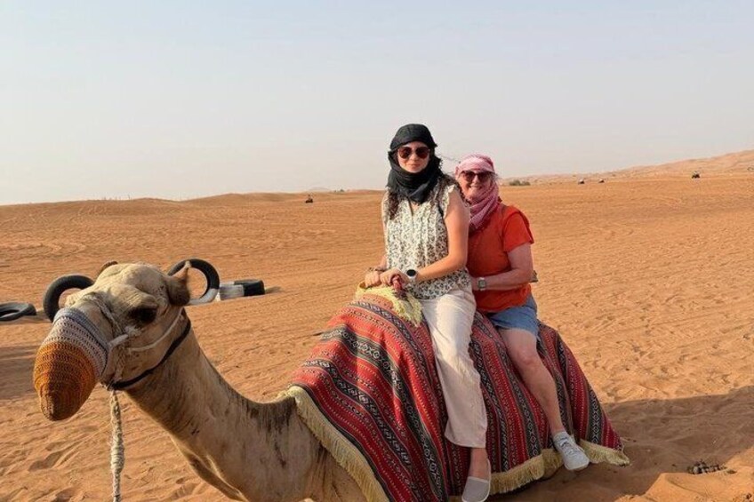 Dubai Red Dunes Safari with 4X4 Pickup, Camel Ride and BBQ Dinner 2
