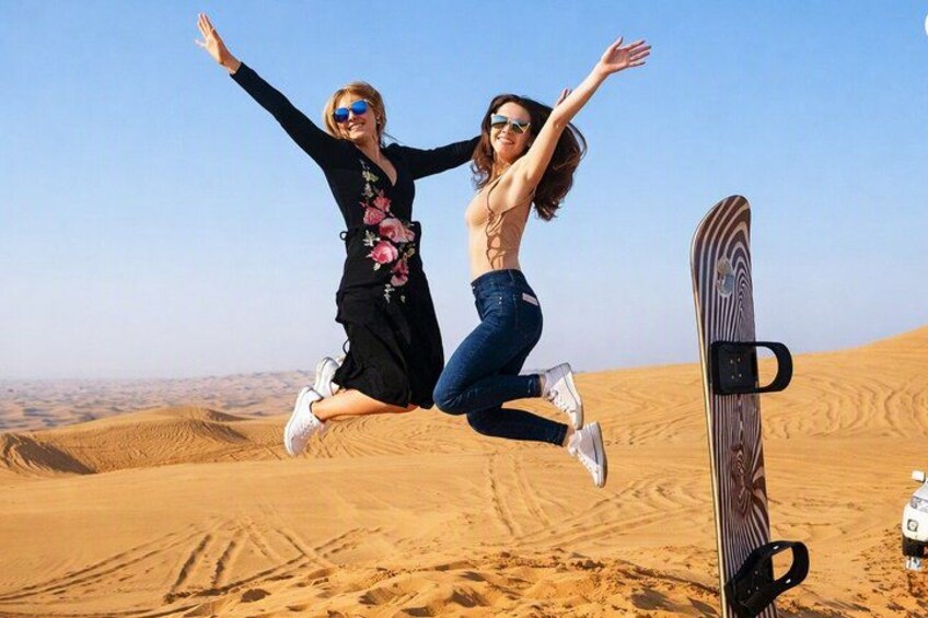 Dubai Red Dunes Safari with 4x4 Pickup, Camel Ride and BBQ Dinner 2
