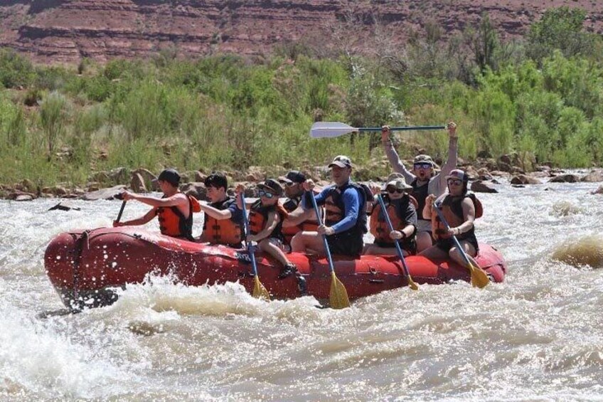 Half Day Guided Whitewater Rafting in Moab 2