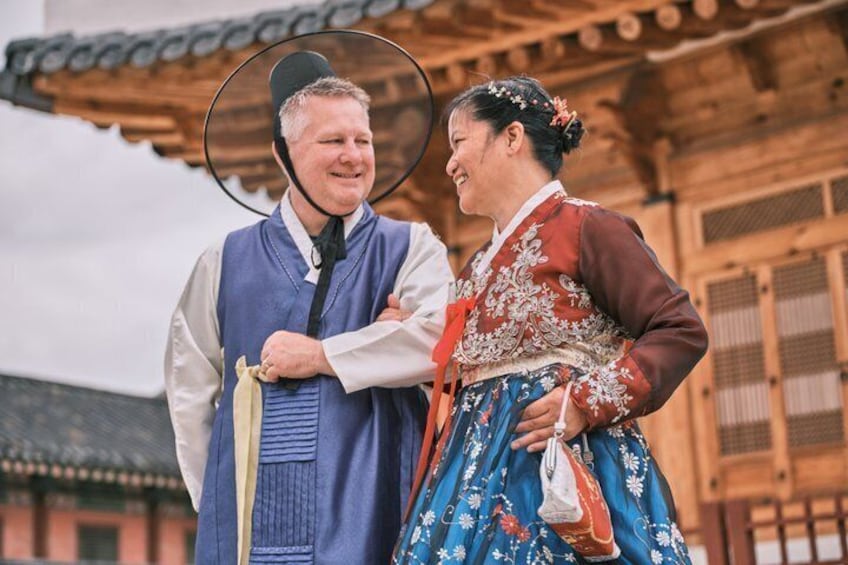 Cinematic Hanbok Photoshoot at Seoul Gyeongbokgung 2