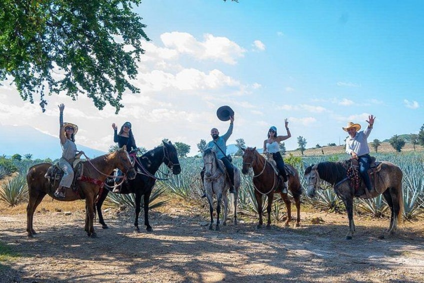 Agaves and Tequila Horseback Ride in El Arenal Jalisco 1