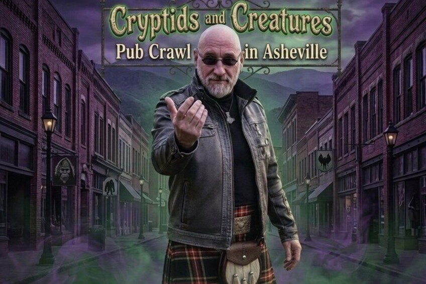 Cryptids & Creatures Pub Crawl in Asheville 1