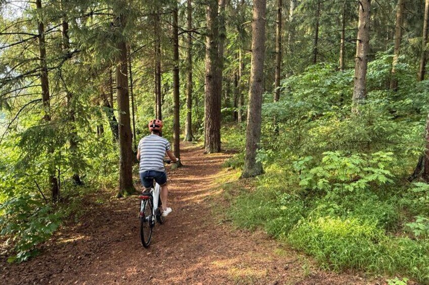 Self Guided Cycling Tour Vilnius to Verkiai Regional Park 4