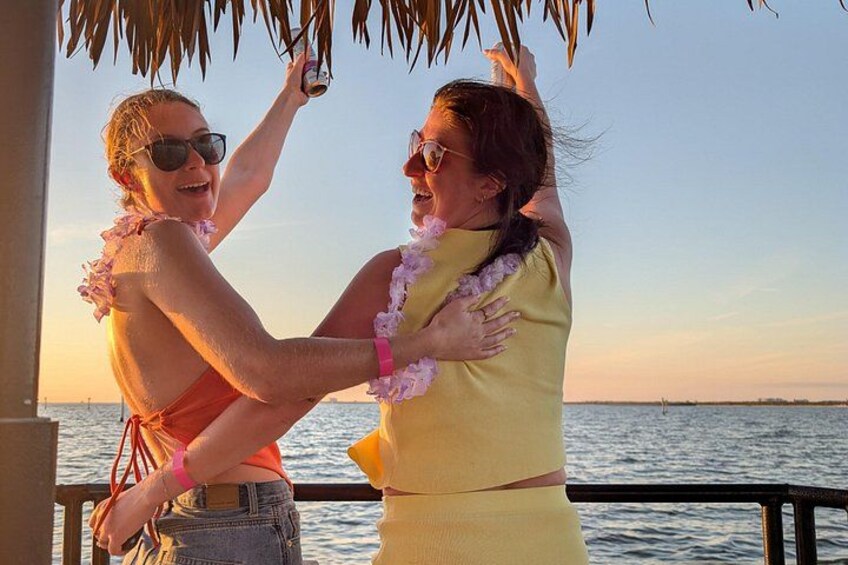 Fort Myers: Tiki Pub VIP Private Dolphin & Sunset Cruise 4