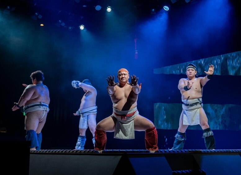 Picture 3 for Activity Osaka: Sumo Stage Show with Bento & Fight + Photo Shooting 5