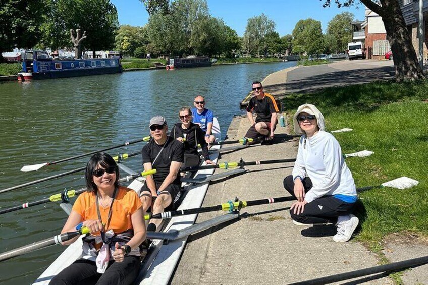 Private rowing experience in Cambridge for FOUR 5