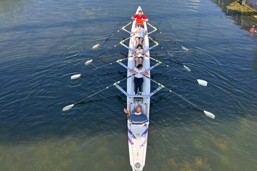 Private rowing experience in Cambridge for FOUR 1
