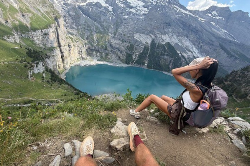 Kandersteg: Oeschinensee Panorama Hike with a Swiss Athlete 3